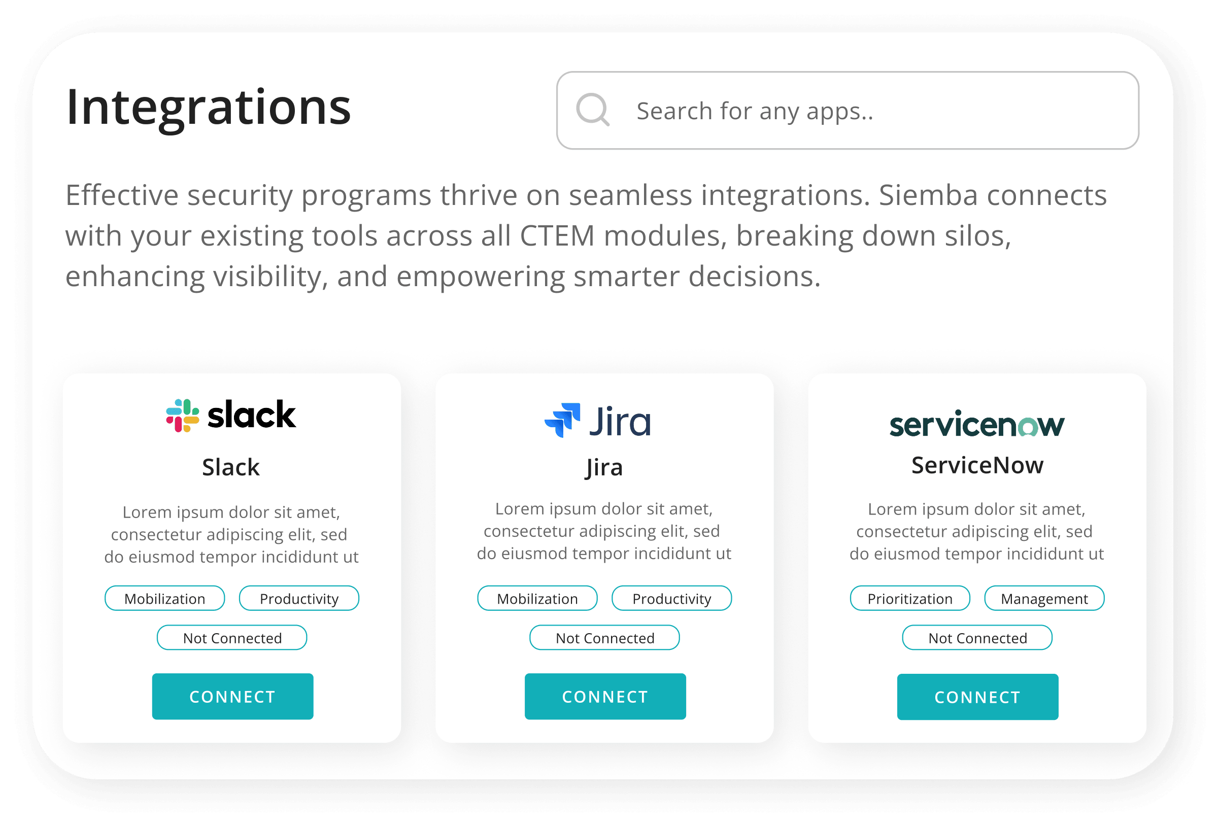 Seamless Integrations