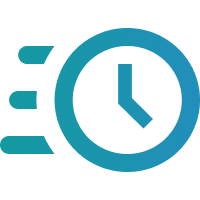 More assessments in less time Icon